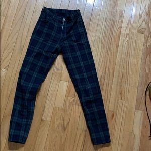 Brandy Melville plaid pant